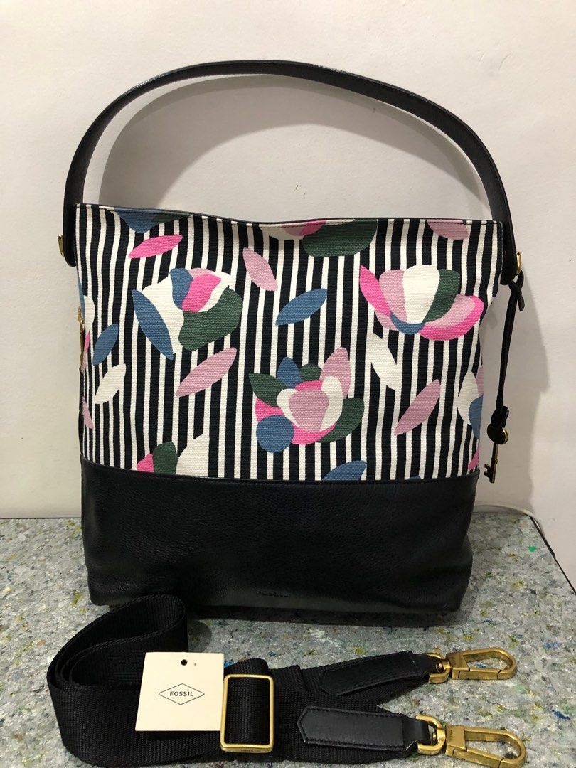 Fossil maya online hobo dark floral