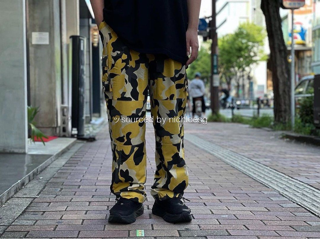 FR2 RABBITS CAMO CARGO PANTS, Men