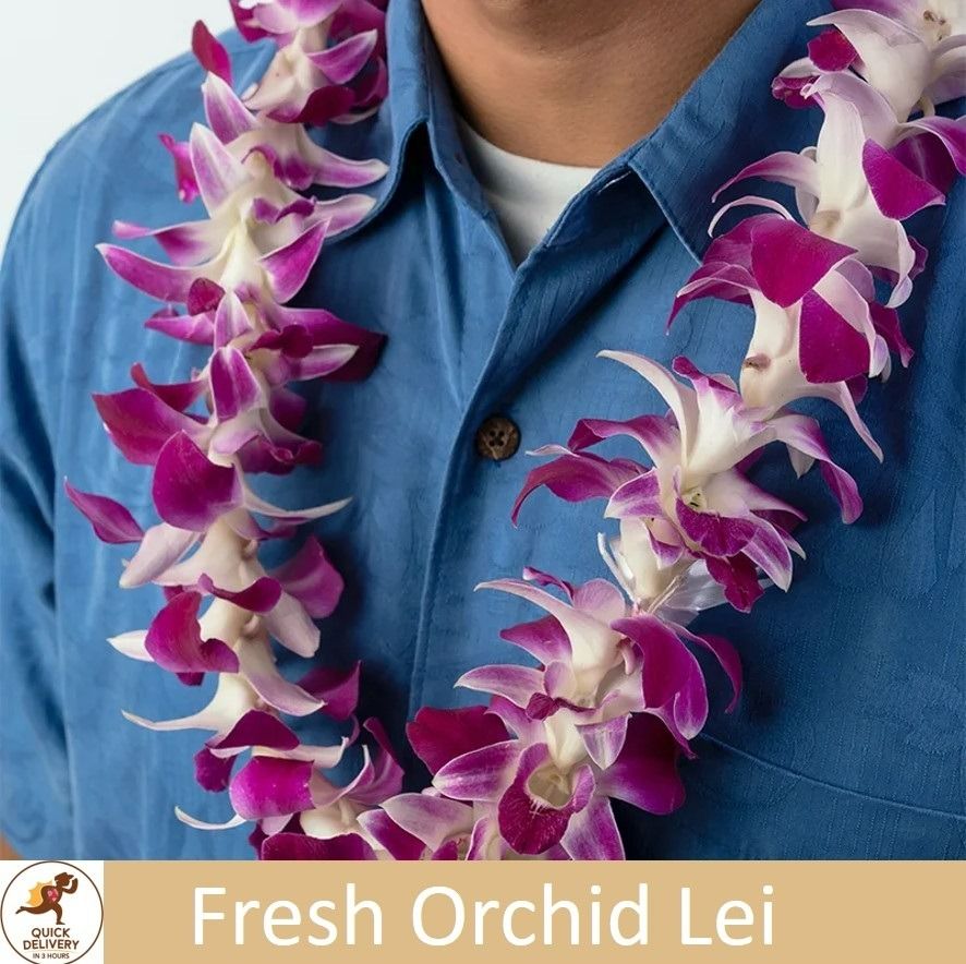 Real lei clearance necklace