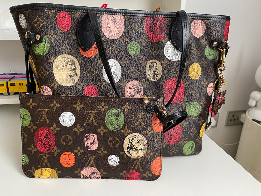 New Louis Vuitton Limited Edition FORNASETTI Neverfull Tote Bag in Box