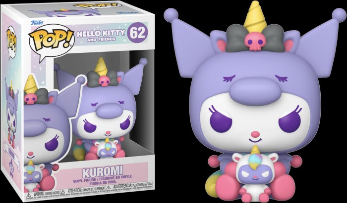 IT'SUGAR, Funko POP! Sanrio Hello Kitty - Kuromi Unicorn Party Vinyl  Figure