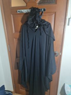 Ghost Halloween Costume with see-through hood