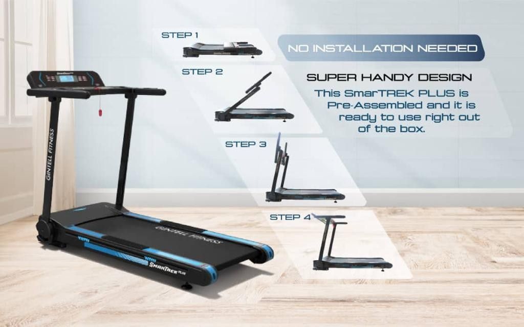 Gintell smartrek deals treadmill review