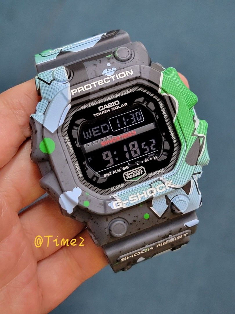 Gshock 大隻佬Street Spirit GX-56SS-1 GX56SS-1 GX56SS GX56 塗鴉藝術