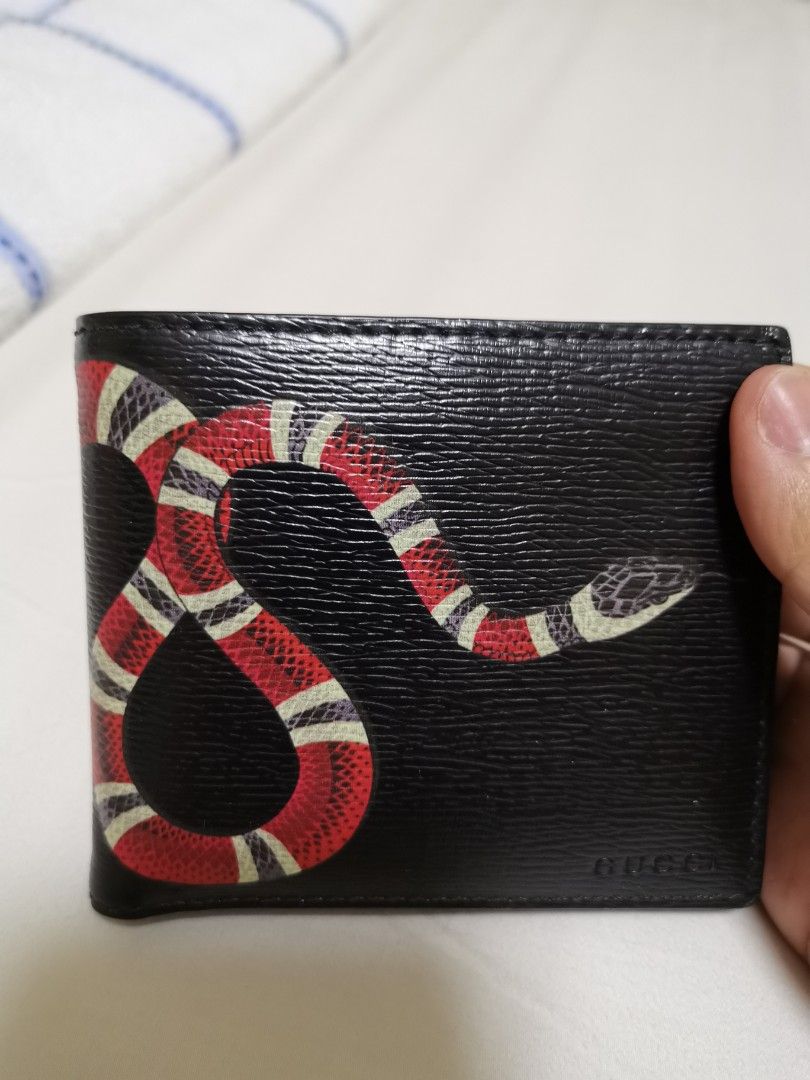 Gucci deals wallet kingsnake