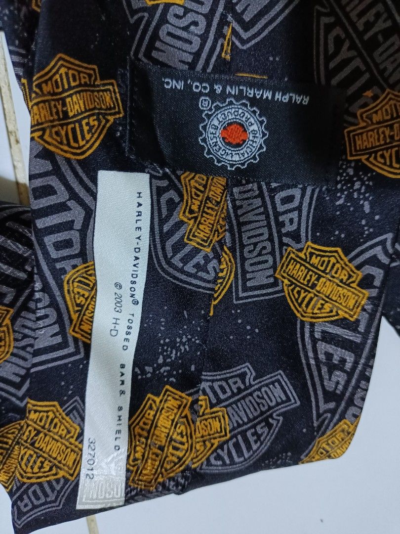 harley davidson neck tie