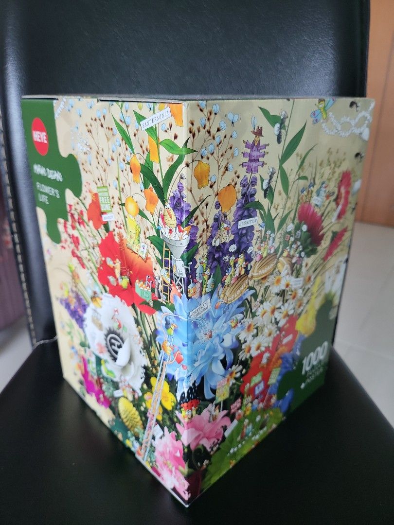 Heye Flower Puzzle 1000, Hobbies & Toys, Toys & Games on Carousell