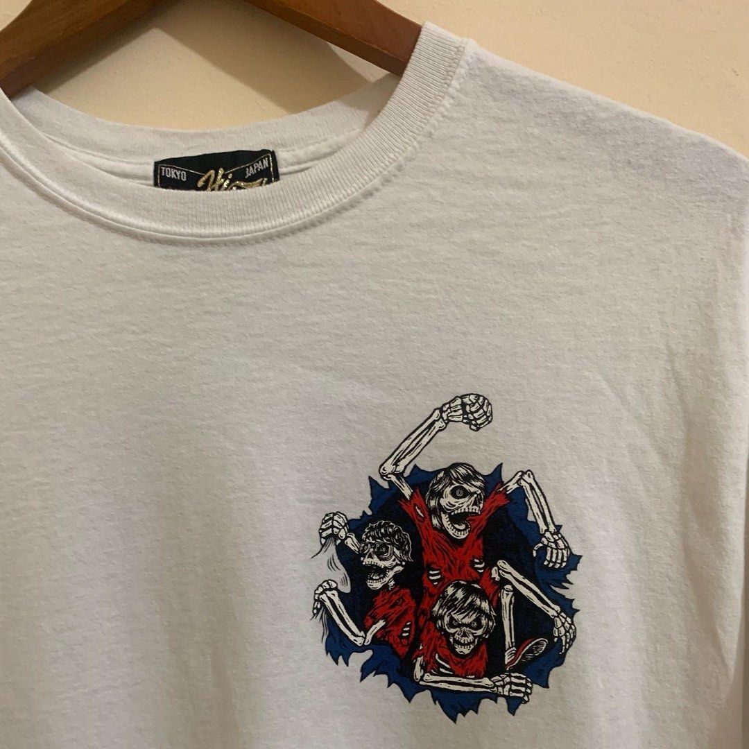 Hi-Standard The Gift Tour 2017 Official T Shirt, Fesyen Pria, Pakaian ,  Atasan Di Carousell