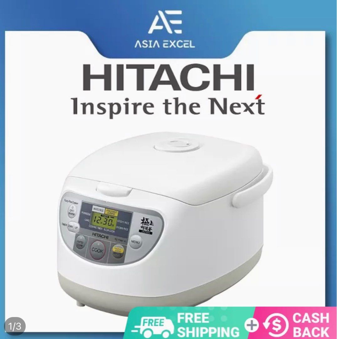 Hitachi RZPMA10Y 1L rice cooker, TV & Home Appliances, Kitchen