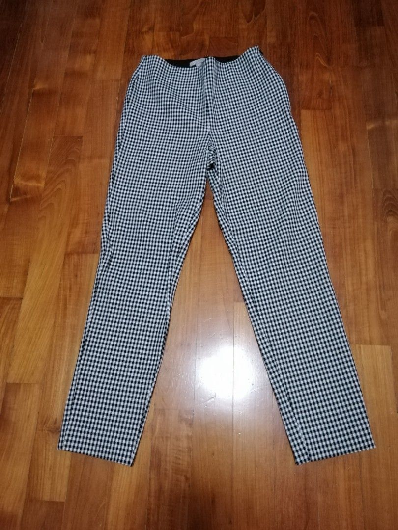 Checkered shop pants h&m