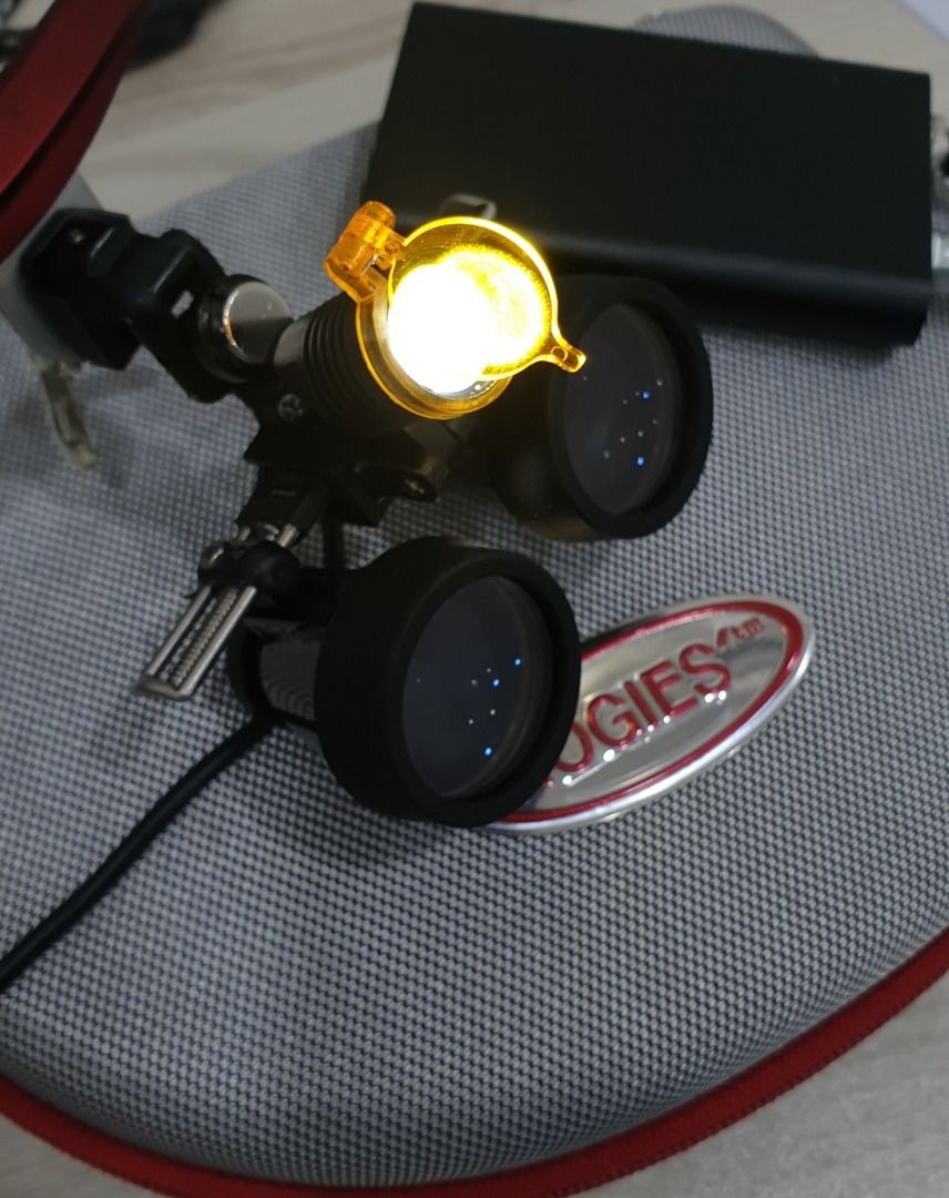 Hogies MaximEyes Galilean Operating Loupe with LED light, Health