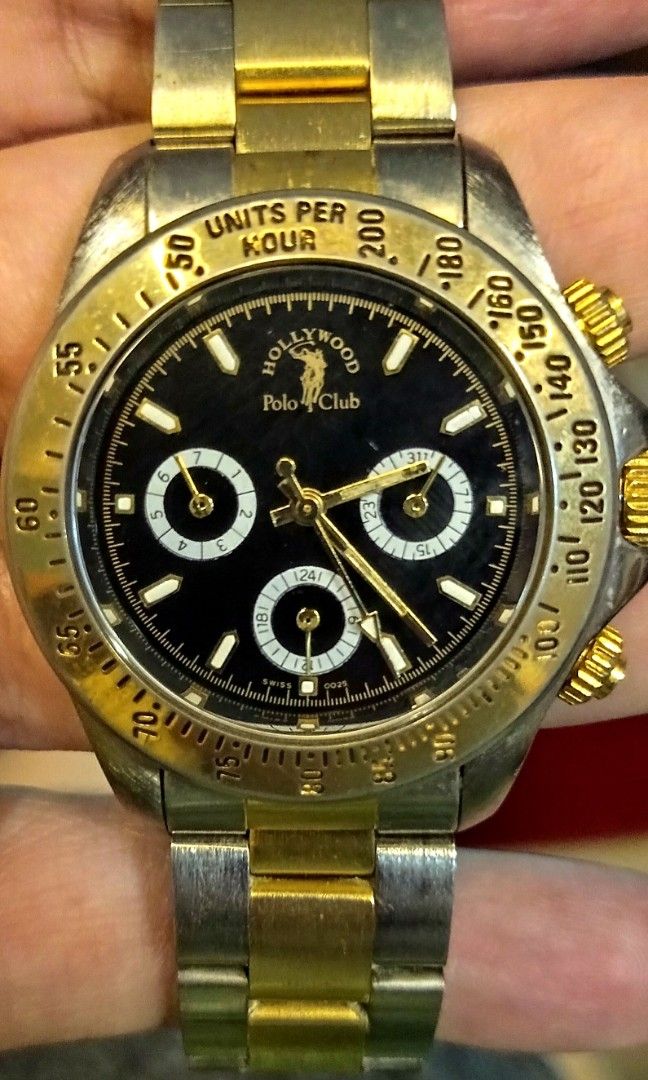Hollywood polo club automatic watch new arrivals