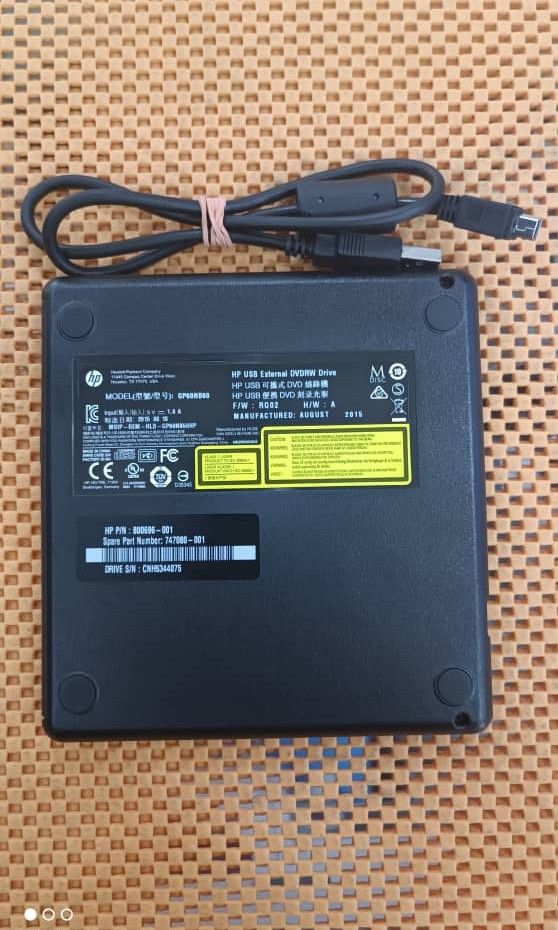 HP External DVD Driver, Mobile Phones & Gadgets, Other Gadgets on Carousell