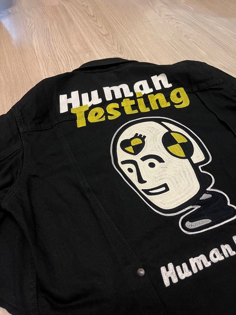 Human Made x ASAP Rocky - Human Testing Denim Jacket, 男裝, 外套及