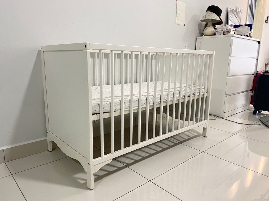 IKEA BABY COTS CRIBS, Babies & Kids, Baby Nursery & Kids Furniture