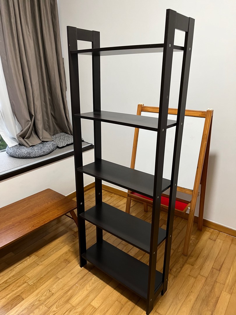 IKEA Laiva Black Brown Book Display Shelf, Furniture & Home Living