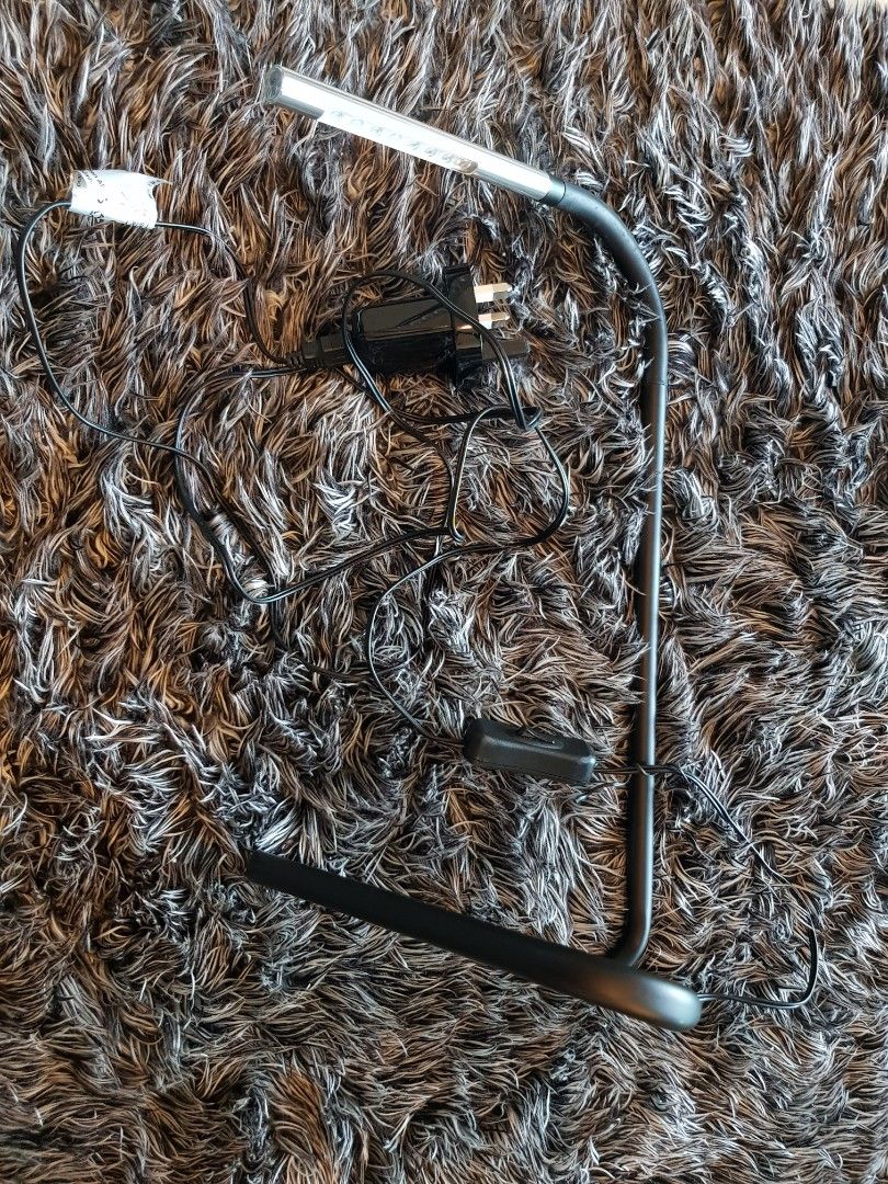 IKEA original desk lamp black, Furniture & Home Living, Lighting