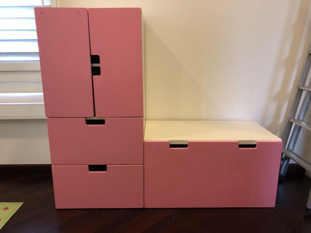 Ikea Stuva Storage & Bench, Furniture & Home Living, Furniture, Shelves,
