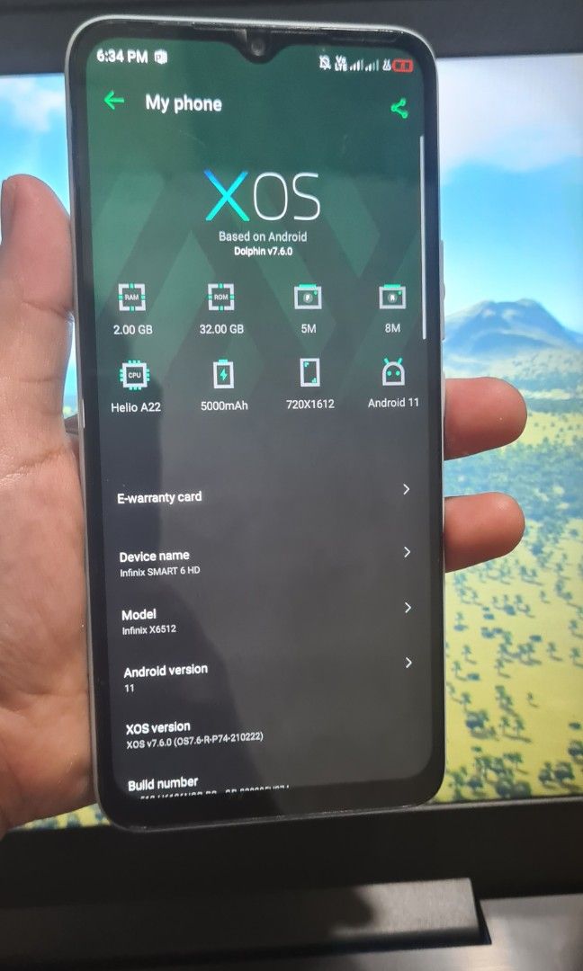 Coque Pour Infinix Smart 6 HD, Mode Multicolore, Fermeture