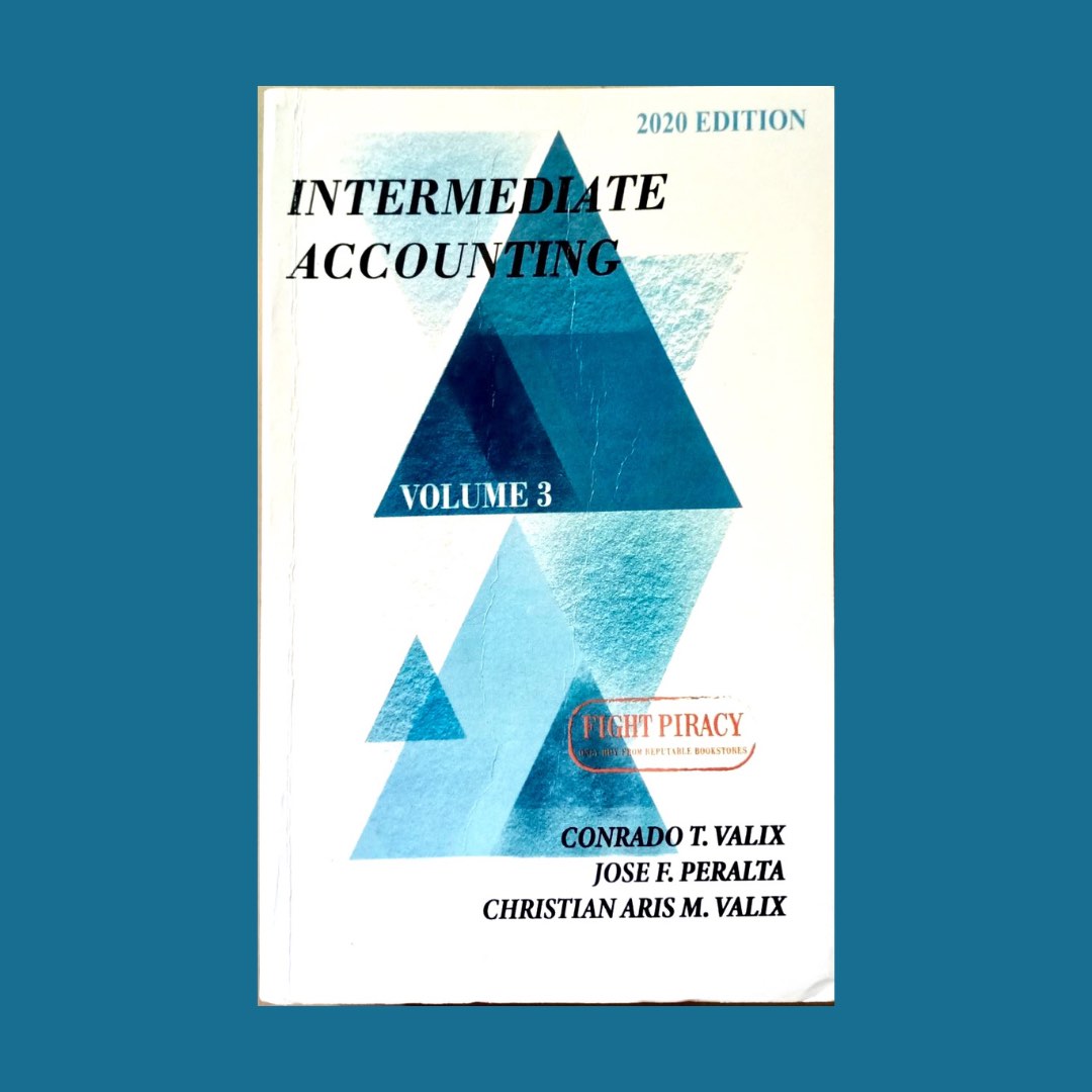 Intermediate Accounting 3 by Valix 2020 edition, Hobbies & Toys, Books