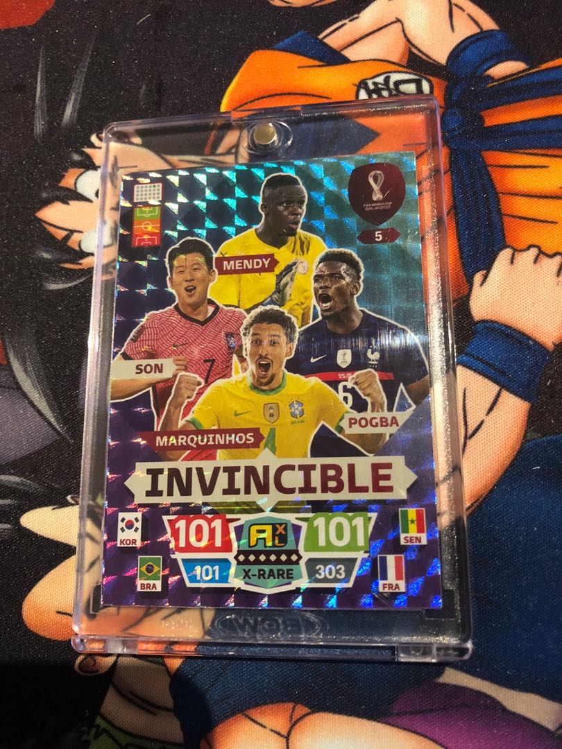 Invincible XRare Panini Adrenalyn XL World Cup 2022, 興趣及遊戲, 收藏品及