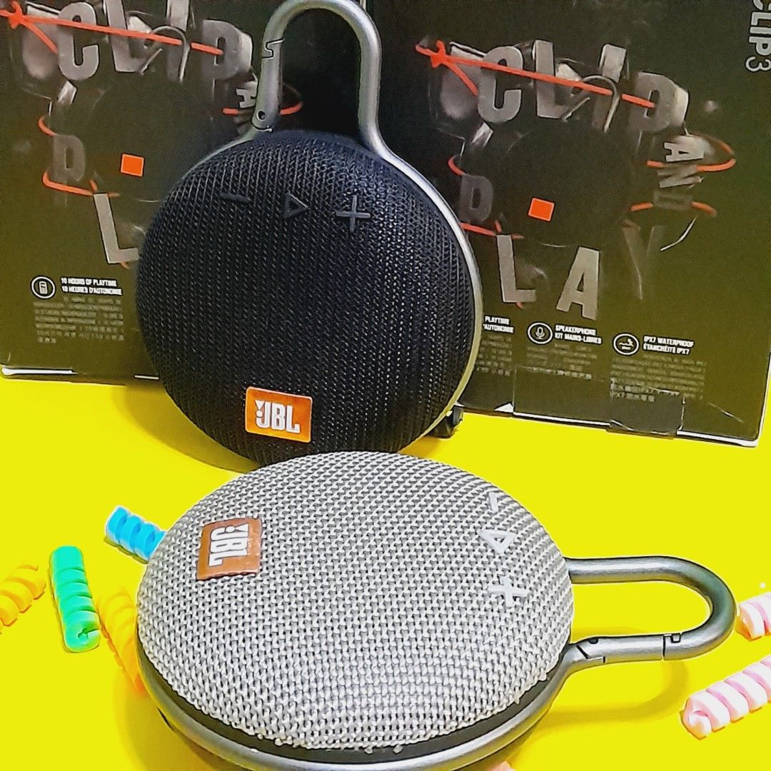 JBL Clip 3 Bluetooth Speaker, Audio, Soundbars, Speakers & Amplifiers