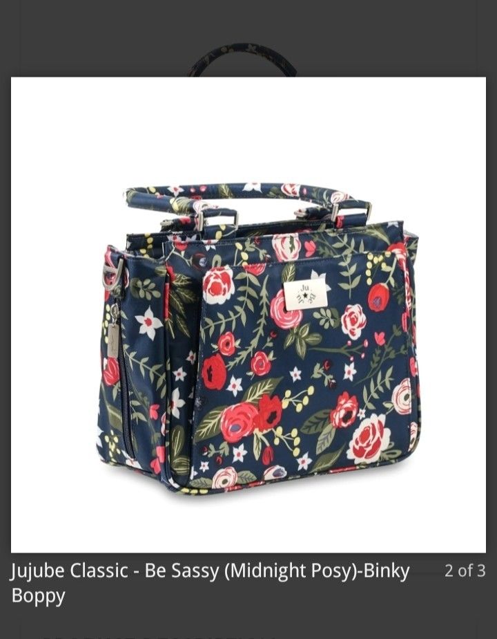 Jujube Be Sassy Midnight Posy Babies Kids Going Out Diaper