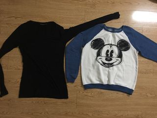 Jumper and Long Sleeve Top