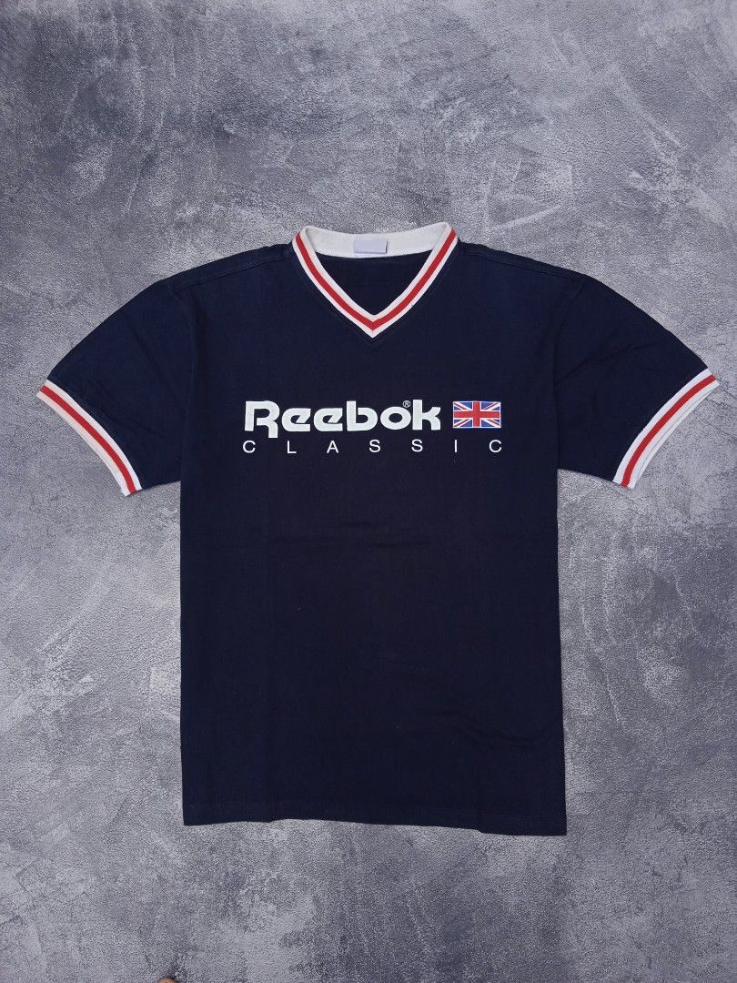 Kaos Reebok Classic Vintage Original Fesyen Pria Pakaian Atasan di Carousell