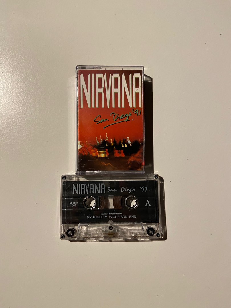 kaset nirvana cassette english, Hobbies & Toys, Music & Media, CDs ...