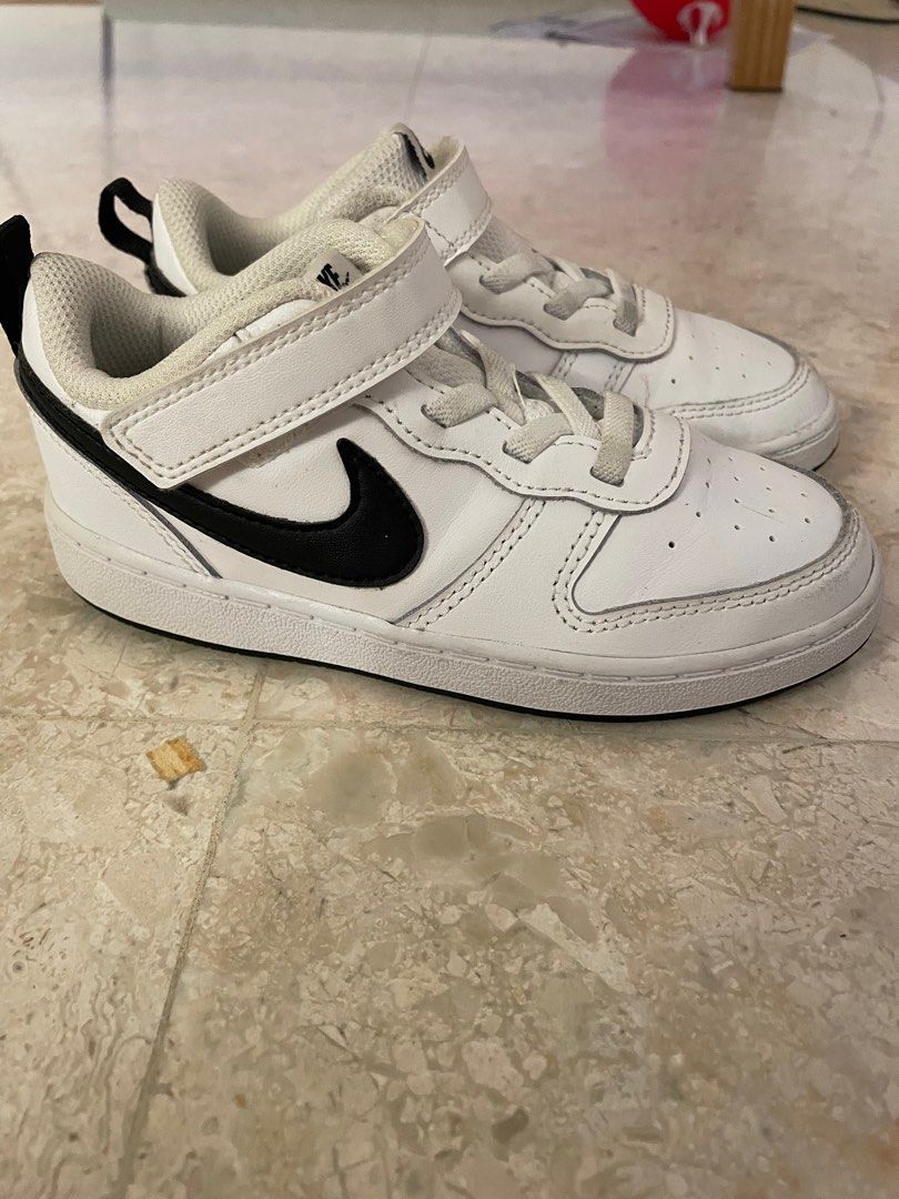 White leather online sneakers kids