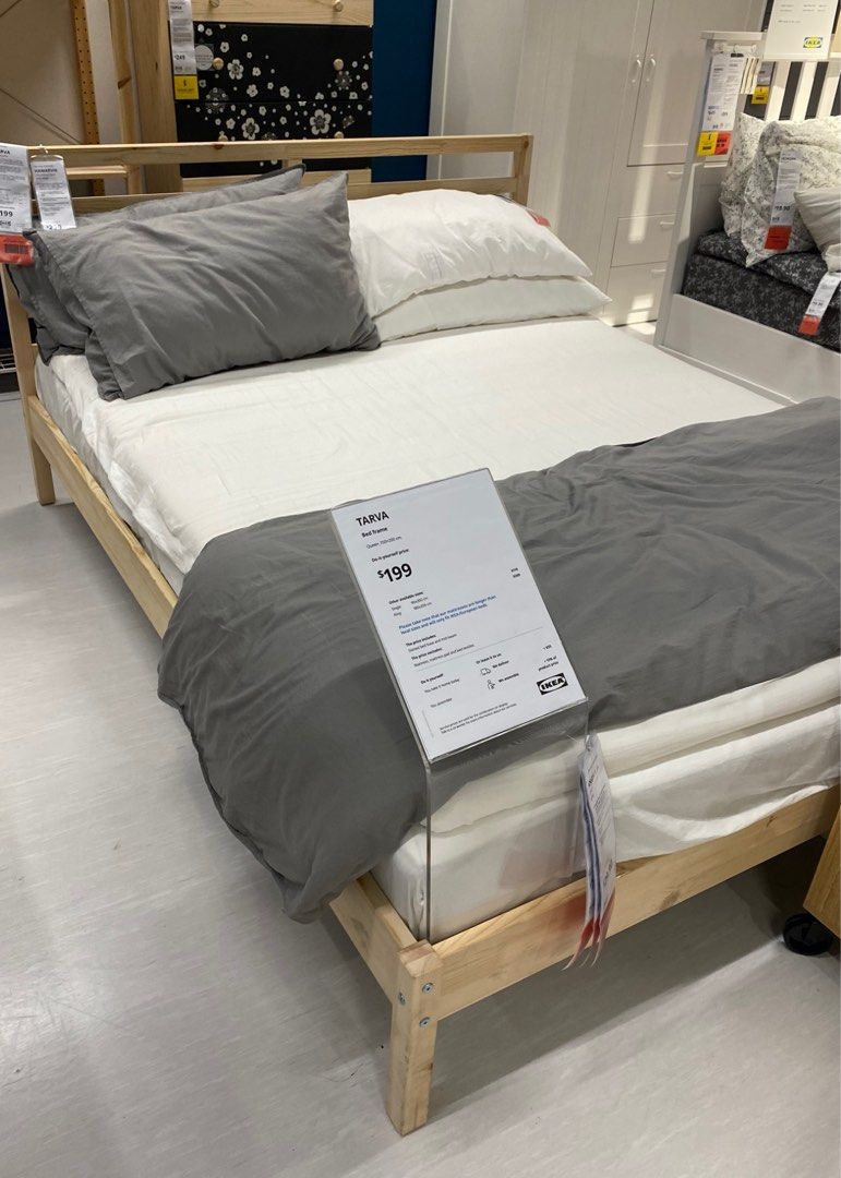 King size ikea bed frame, Furniture & Home Living, Furniture, Bed