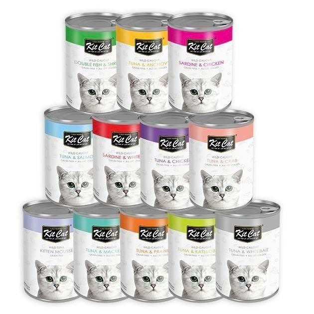 Kit Cat Food 400g Tuna Kitten Food Wet Food All Life Stages Cat Food