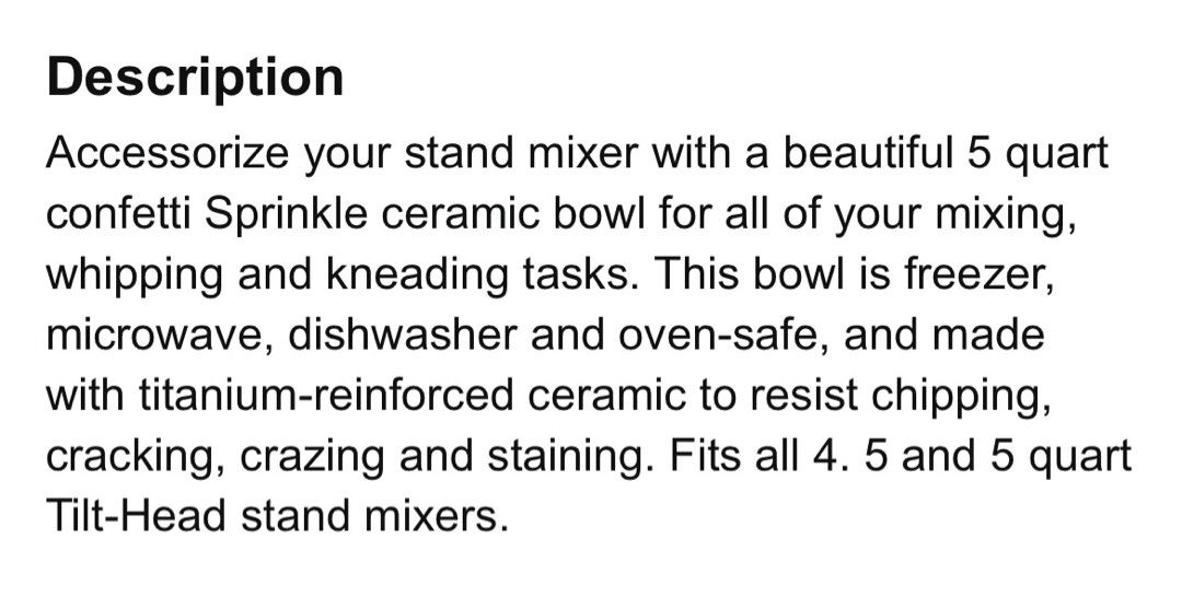kitchenaid whispering floral ceramic bowl