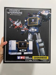 KO MP13 SOUNDWAVE TRANSFORMERS MASTERPIECE