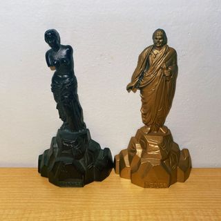 Konica book stand stopper set of ancient statues