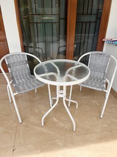 Kursi Meja Teras/ Tamu Outdoor - Bekas