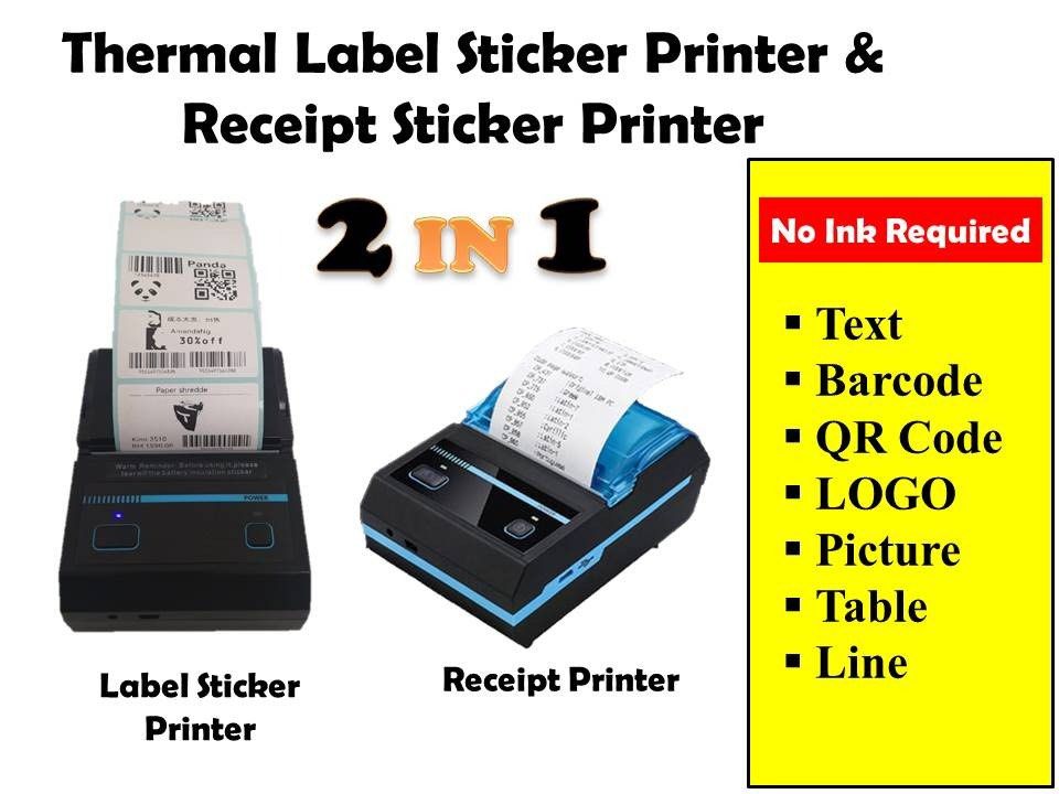 Label printer / receipt printer ( portable ), Computers & Tech