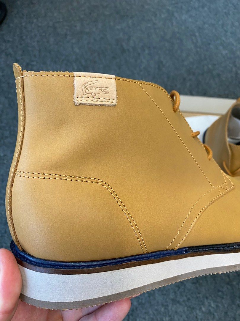 Lacoste boot Millard chukka Carousell