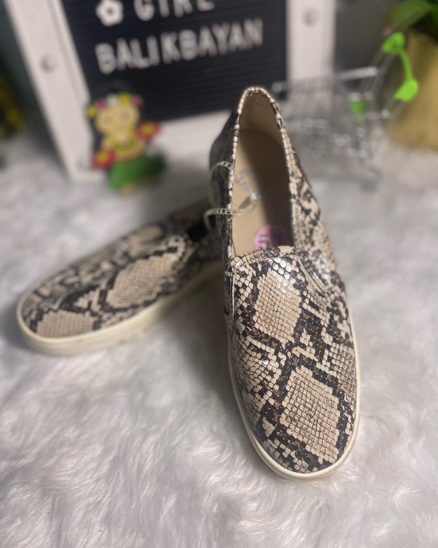 LAST PAIR SALE Report snake skin slip on sneakers 5.5 Women s
