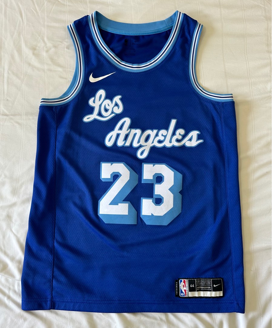 Lebron James Los Angeles Lakers Hardwood Classic Swingman Jersey