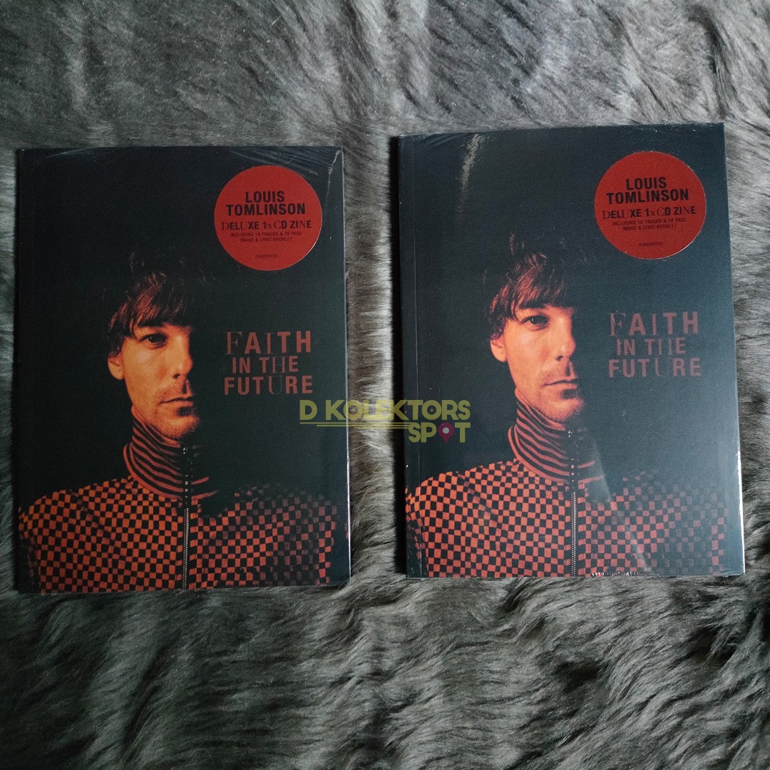 Louis Tomlinson - Faith in the Future (CD) Limited Deluxe ZINE "Ships  Now"