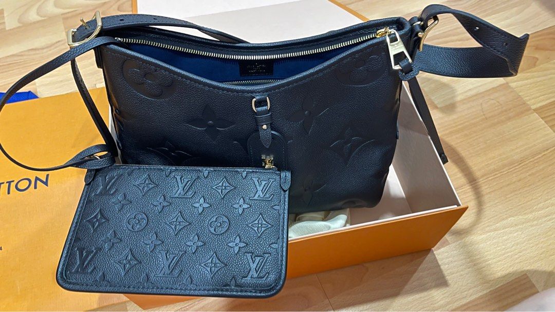 M46288 Louis Vuitton Monogram Empreinte CarryAll PM Bag