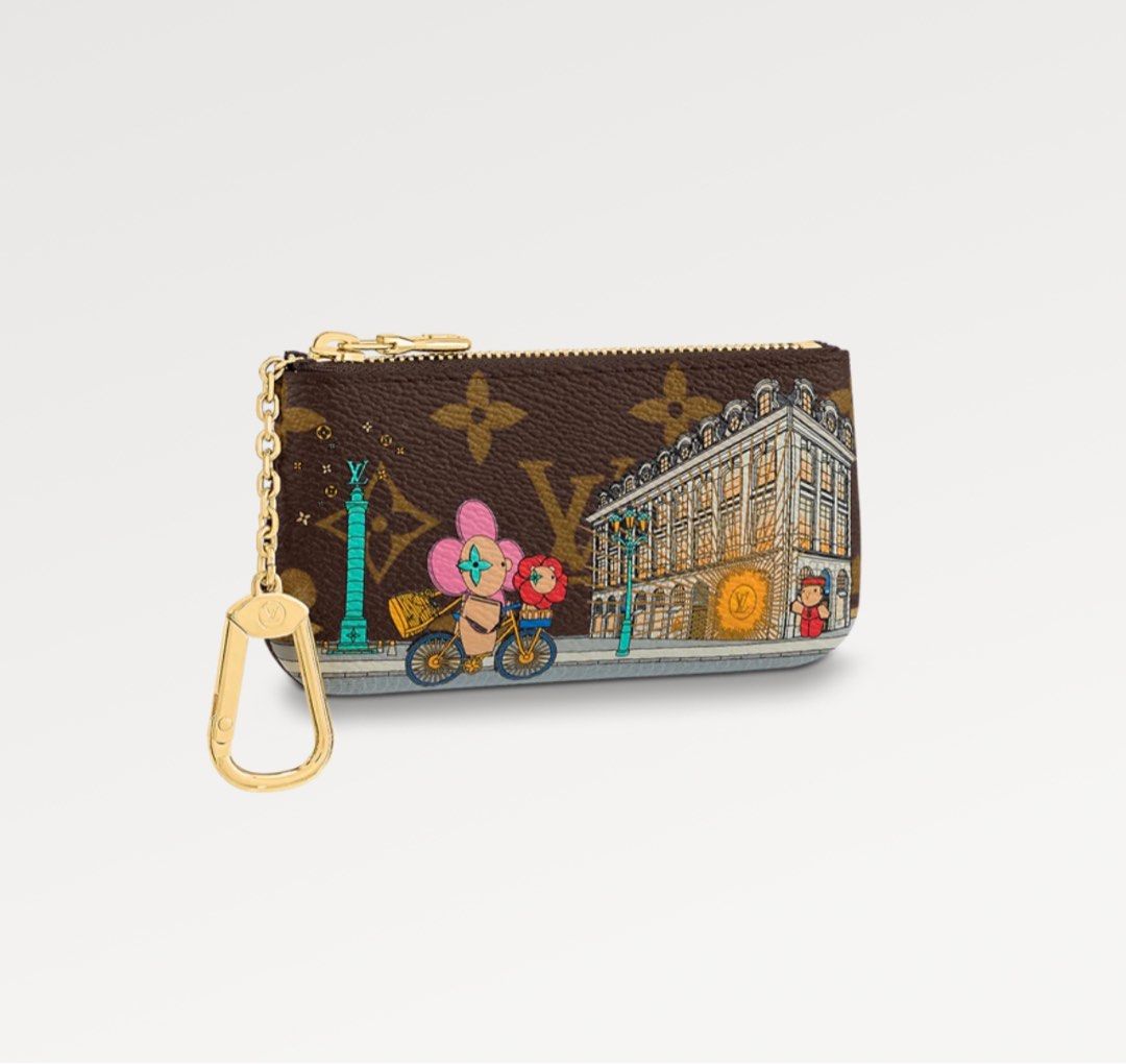 LV LOUIS VUITTON Animation Paris Holiday 2022 Key Pouch Card Holder Vi –  AYAINLOVE CURATED LUXURIES