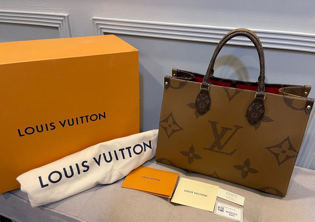 Unused Authentic Louis Vuitton On the go Empreinte MM Turtledove, Luxury,  Bags & Wallets on Carousell