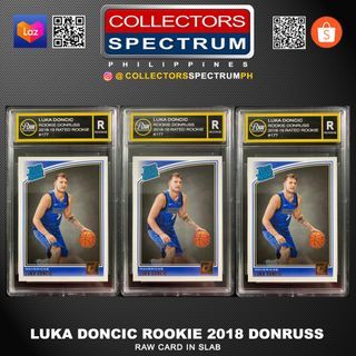 2018 Hoops Faces of Future Luka Doncic Rookie RC #3 BGS 9.5 Gem