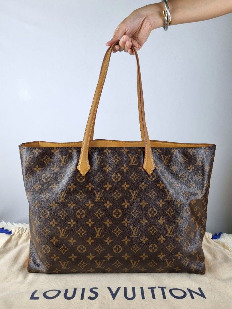 Lv Wilshire Gm, Luxury, Bags & Wallets on Carousell