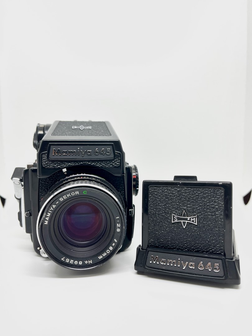 Mamiya 645 1000s with 80mm F2.8 and Waist Level View Finder