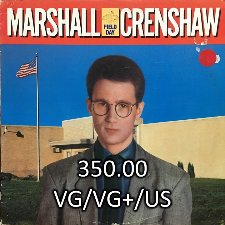 Marshall Crenshaw Field Day Vinyl Record LP, Hobbies & Toys, Music & Media, Vinyls on Carousell
