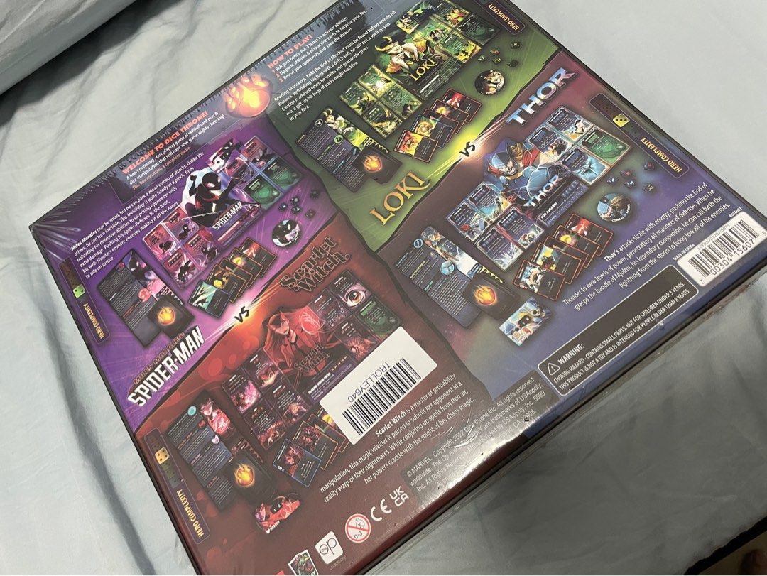 Marvel Dice Throne board game, Hobbies & Toys, Toys & Games on Carousell